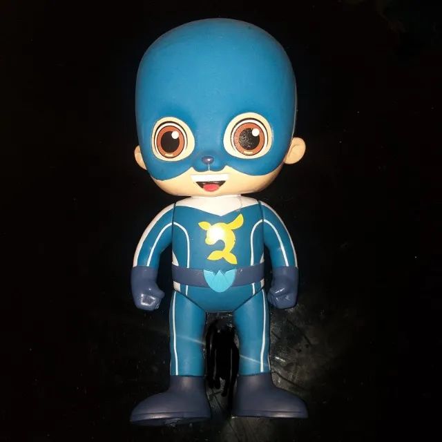 Boneco Homem-Foca (Luccas Neto) e Pelúcia de Smurf
