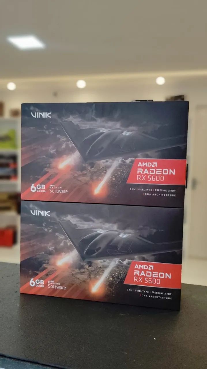 Placa de vídeo RX 5600 6GB AMD RADEON 