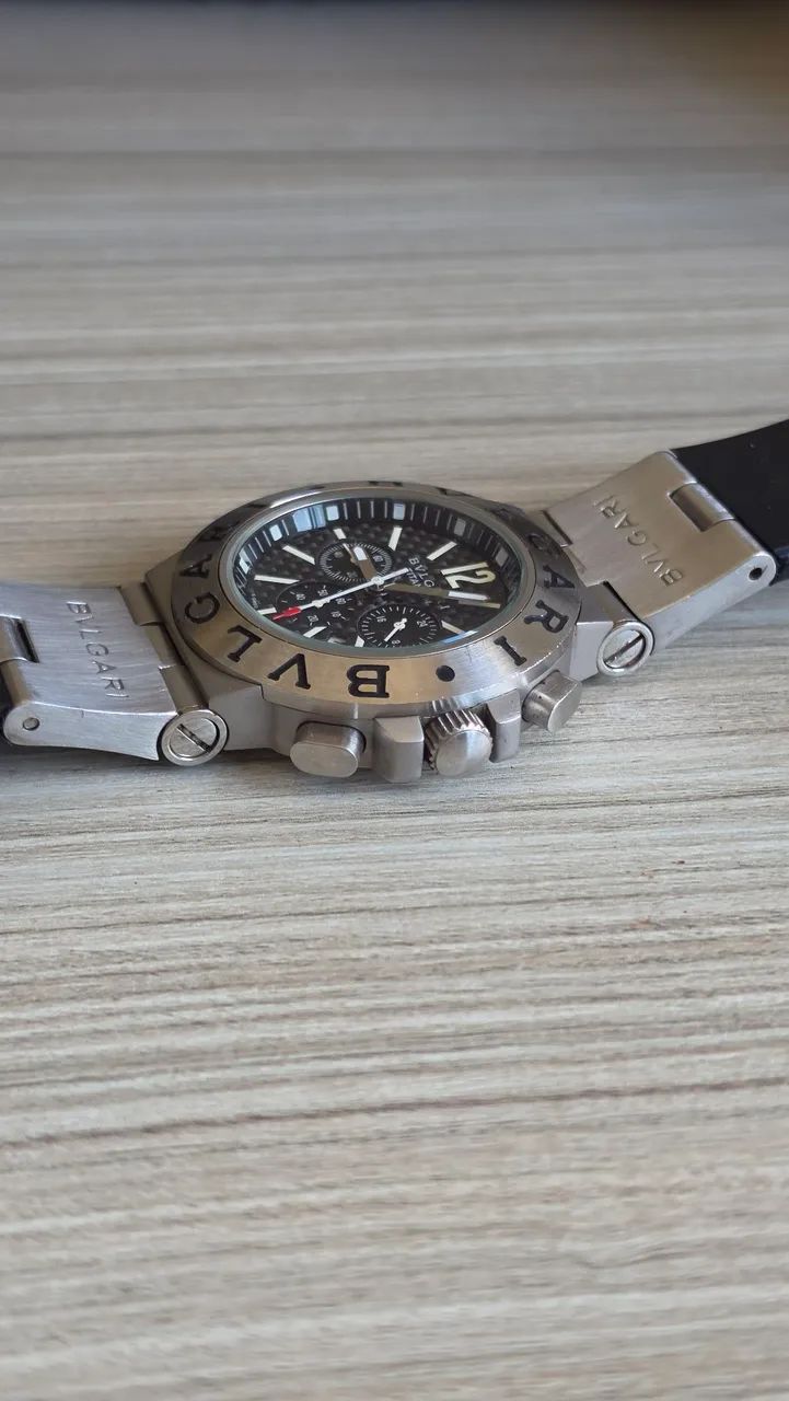 Relógio Bvlgari Diagono Titanium Chronograph - Foto 2