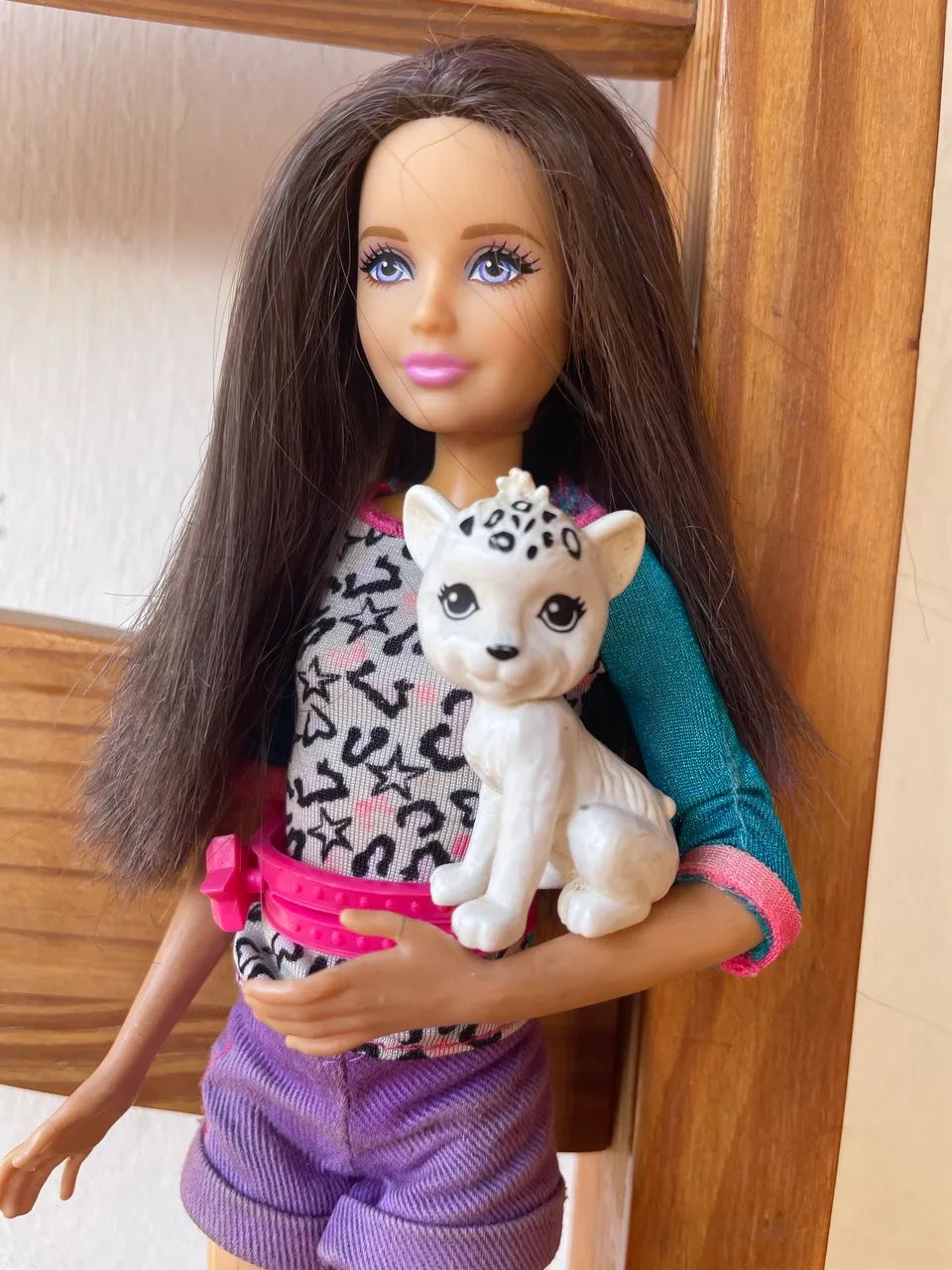 Boneca skipper Barbie original com gatinho  - Foto 2