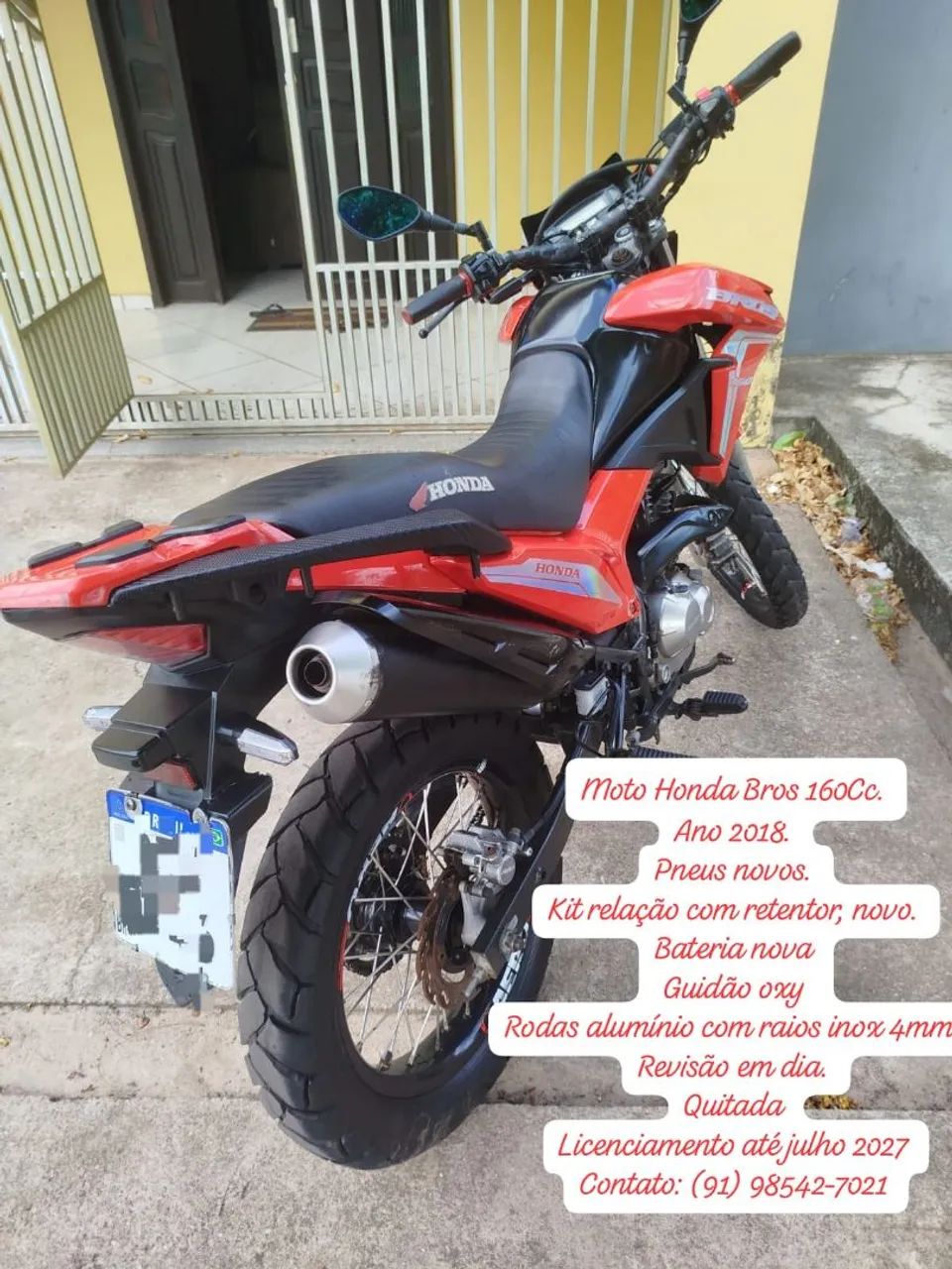 Moto bros 2018 selada e quitada - Foto 4