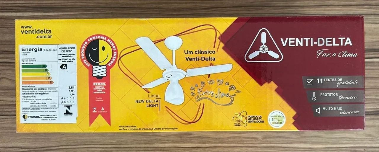 Ventilador de 3 pás 