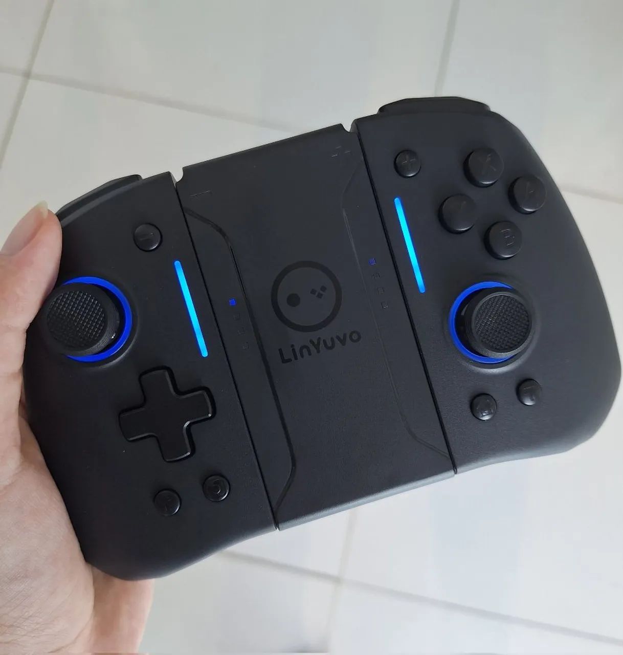 Joy-con/Controle ergonômico para Nintendo Switch/OLED - Sem Drift - Foto 2