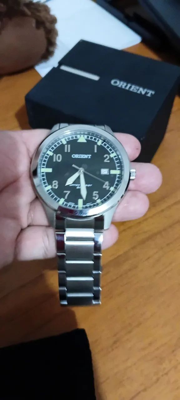 Relógio oriente original nunca usado - Foto 2