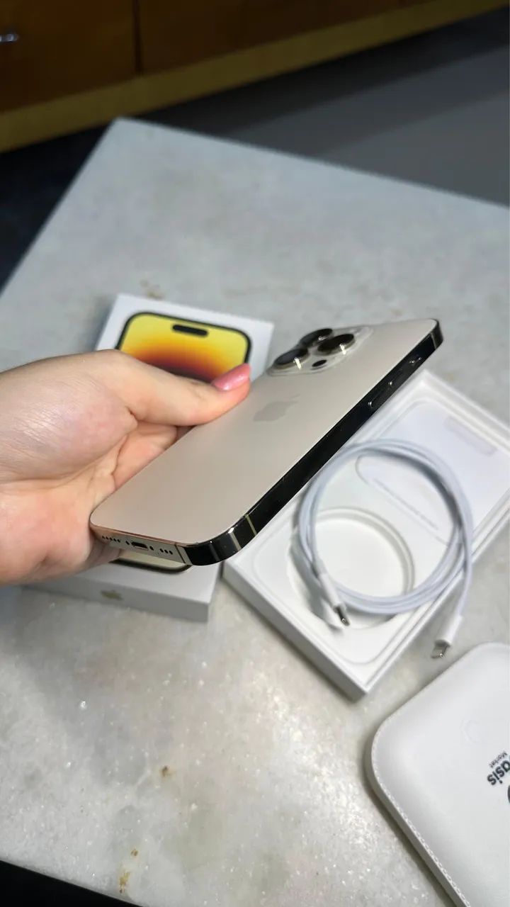 5189 IPHONE 14 PRO 256GB SIM フリー Apple iPhone 14 Pro 256GB 5G - Vitrine - Tela Super Retina XDR