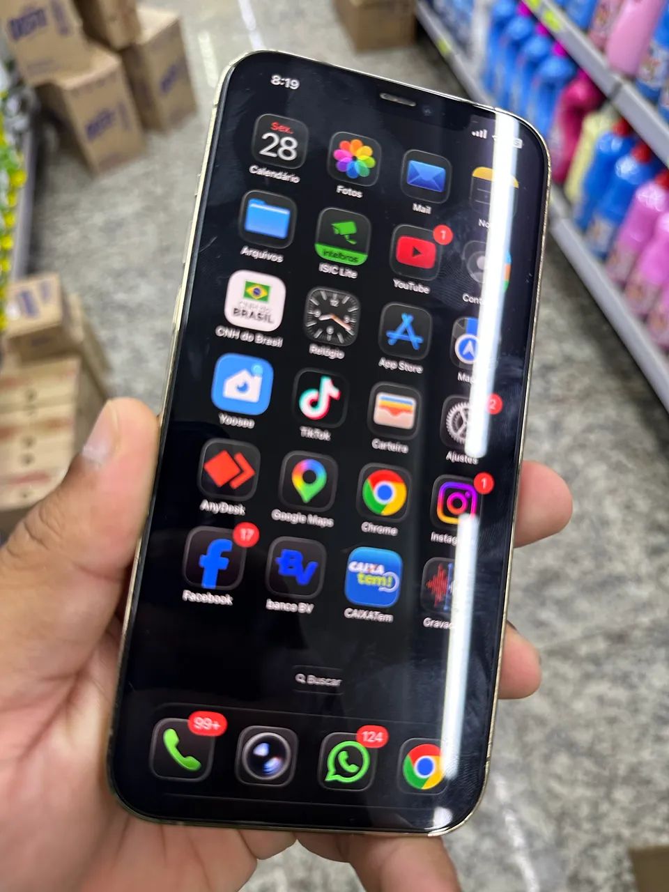 IPHONE 12 PRO MAX DOURADO 128GB  - Foto 5