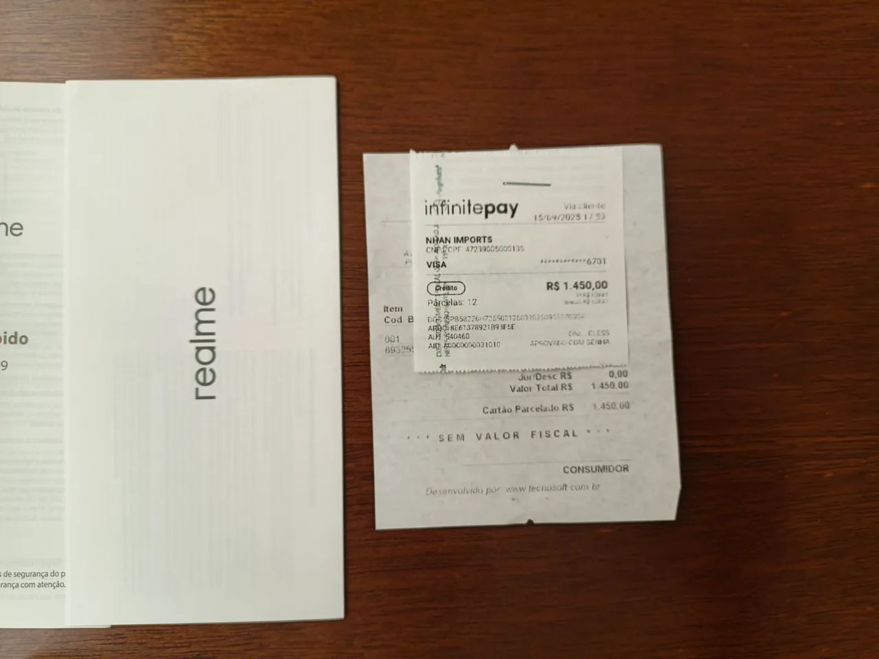 Realme C63 256gb e 8gb de rom - Foto 2