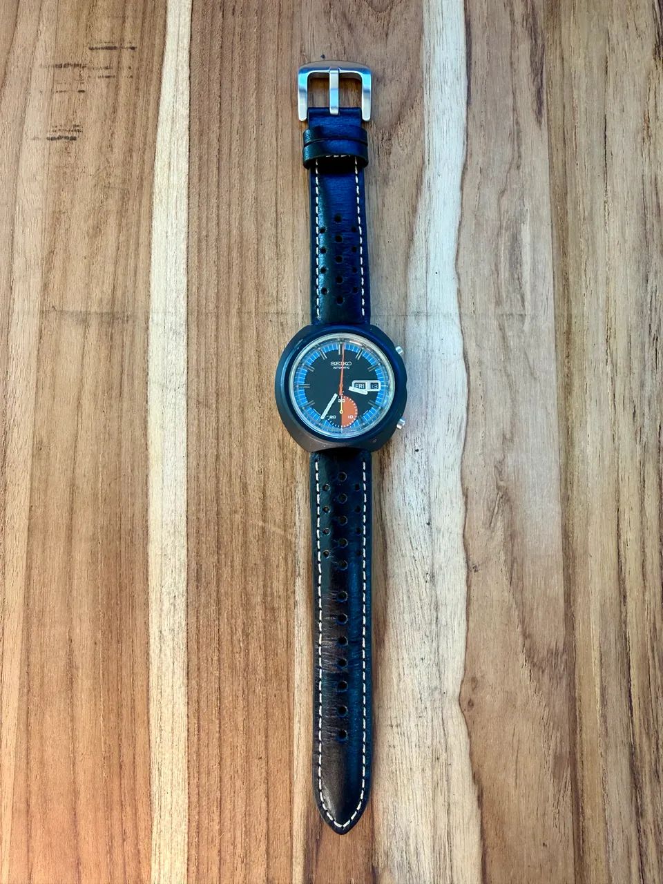 Relógio Chronograph Automatic Helmet 6139-7019 - 1973 - Foto 4
