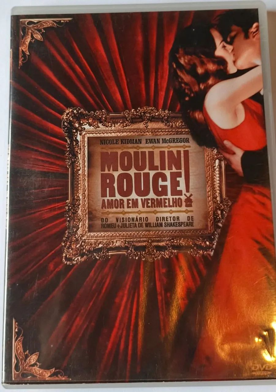 DVD MOULIN ROUGE - AMOR EM VERMELHO