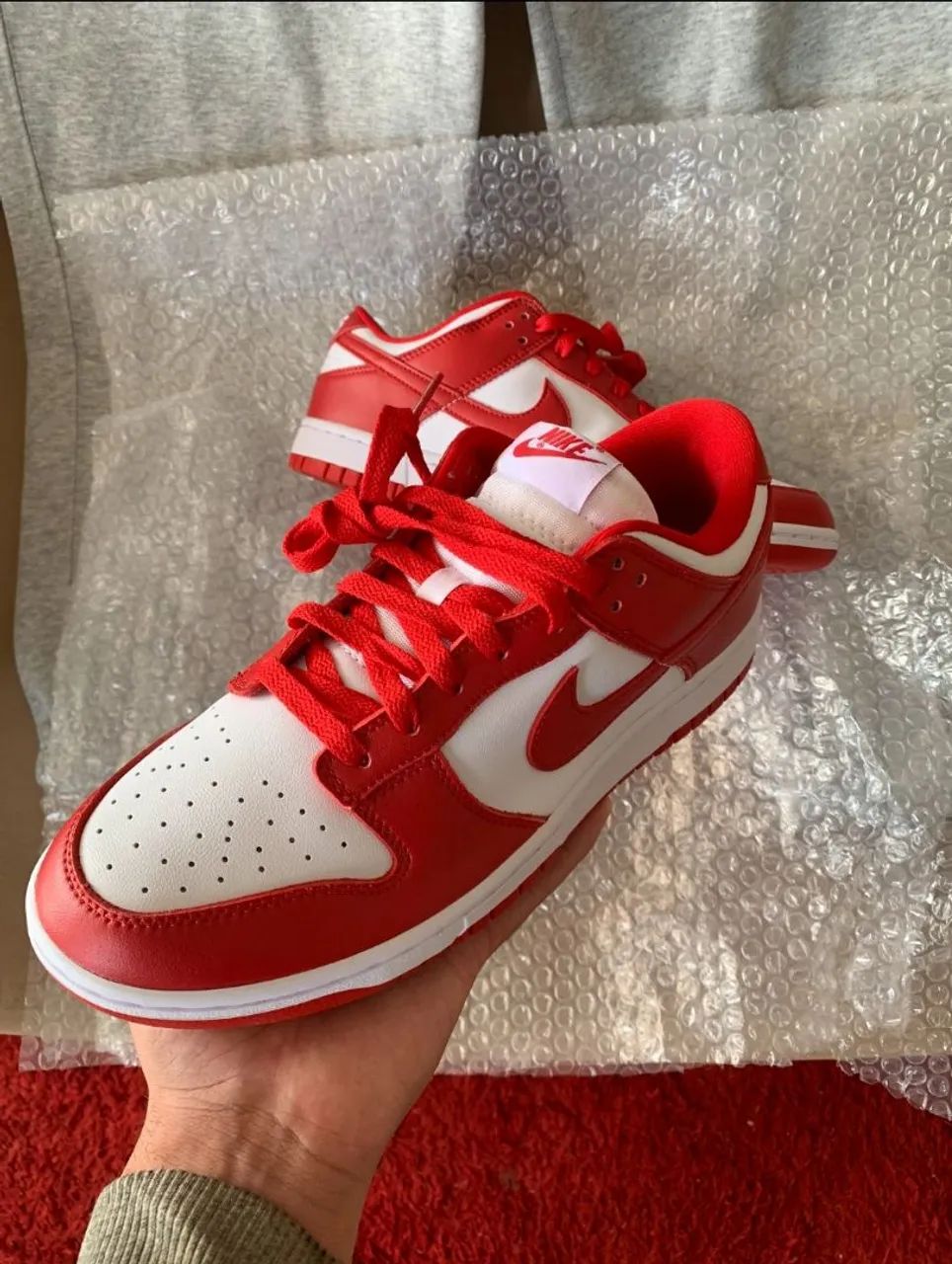 Tênis Nike Dunk Low University Red - Foto 3