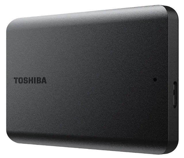HD Externo 2TB NOVO NA CAIXA Toshiba Canvio Basics Preto