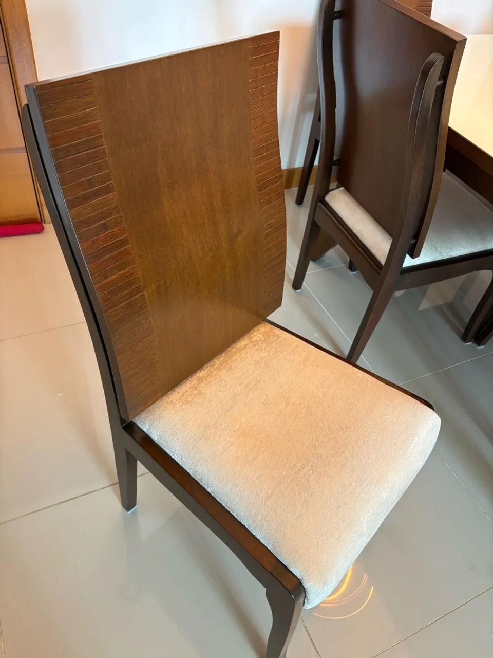 MESA E CADEIRAS DE JANTAR 6 LUGARES - Foto 4