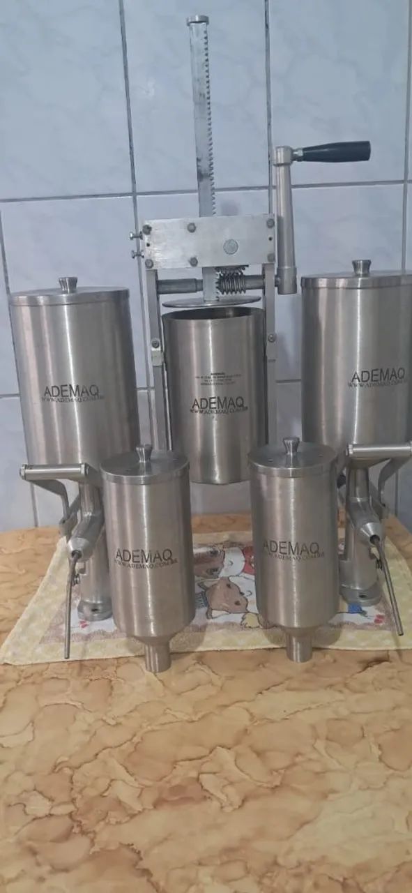 Equipamentos para produção de churros 