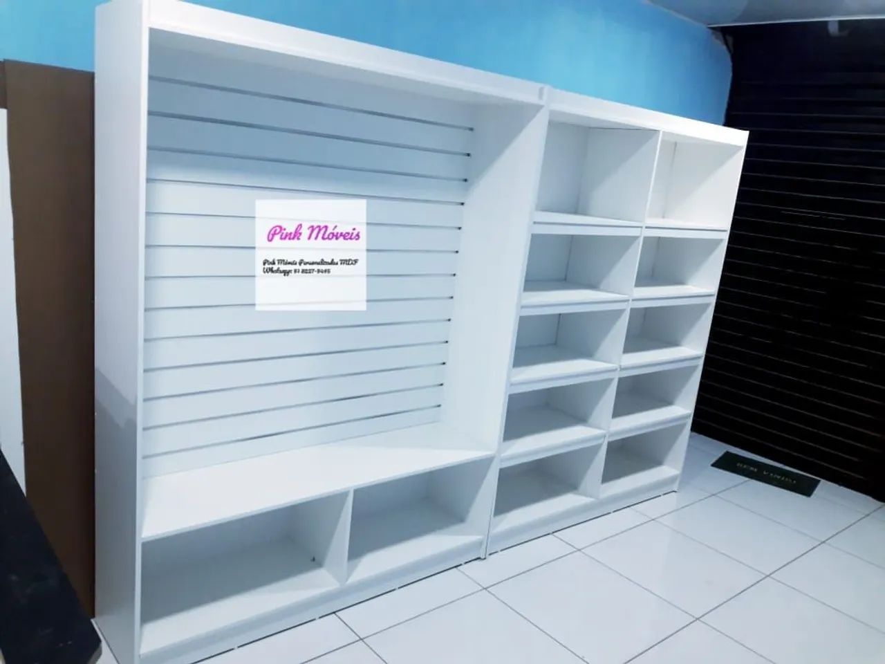 Vitrine estante com canaletado  - Foto 2
