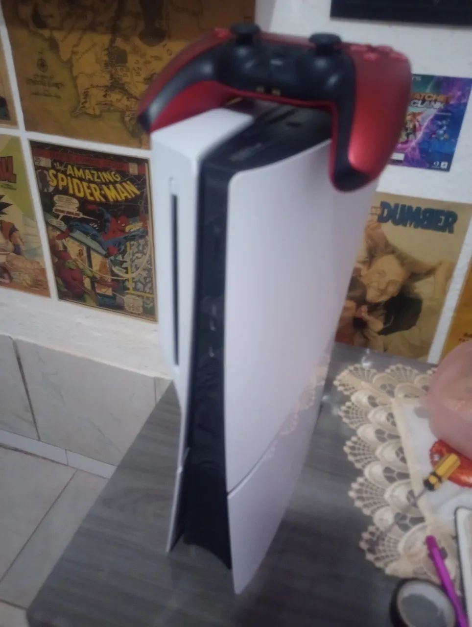Playstation5  novo com caixa jogos  - Foto 3