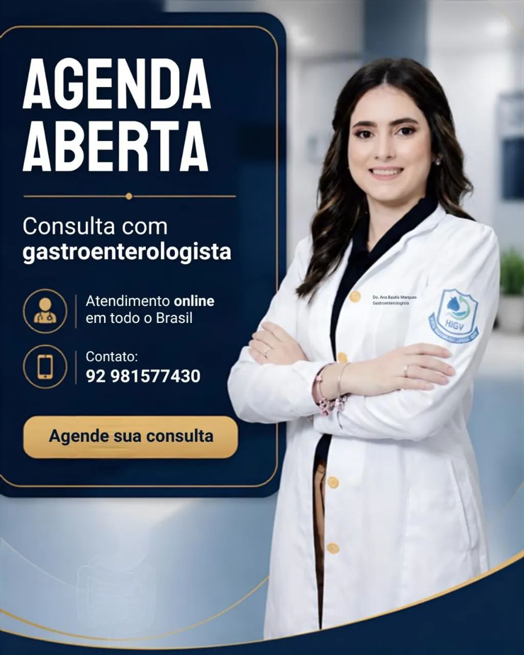 Consultas com especialistas  ( Gastroenterologista)