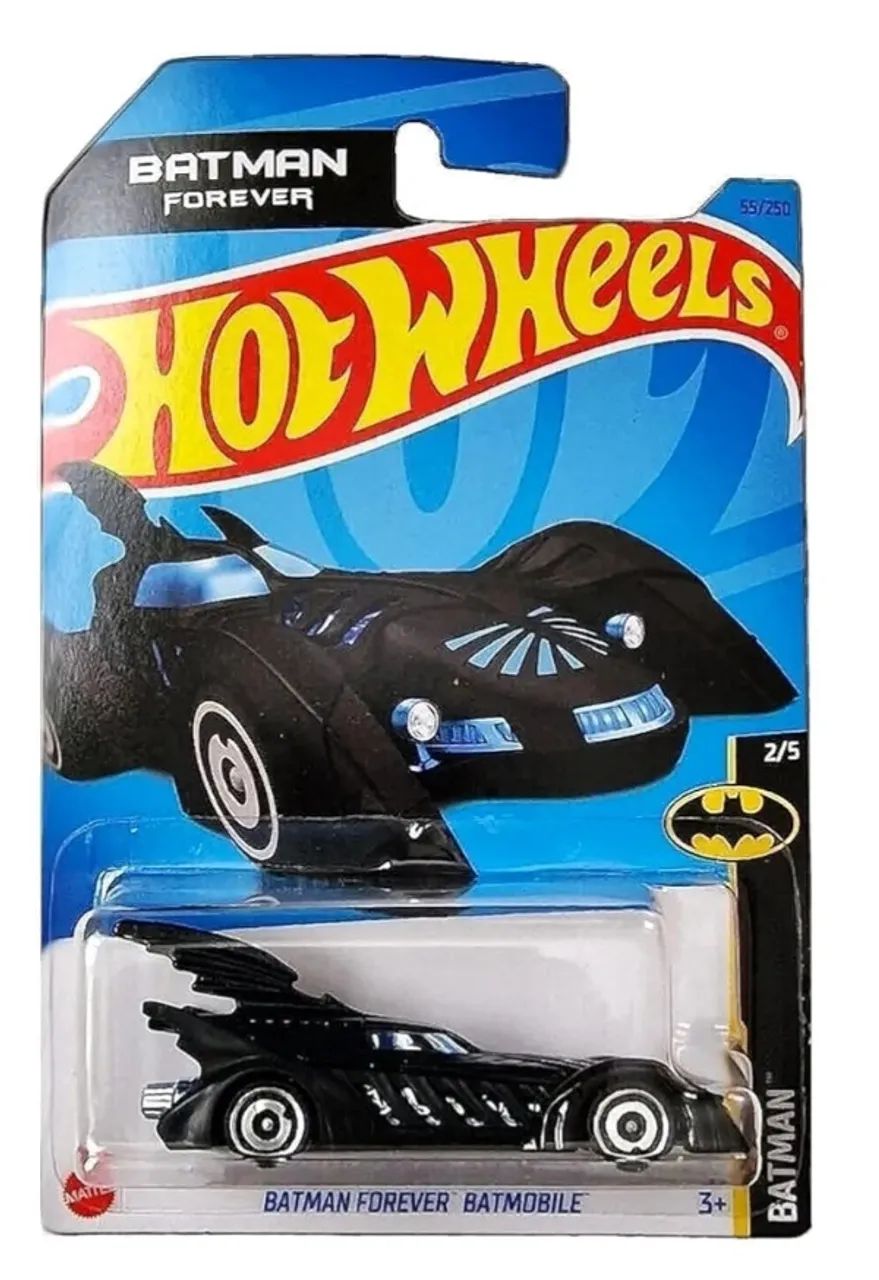 Hot Wheels - Batman Forever Batmobile Preto - Foto 3