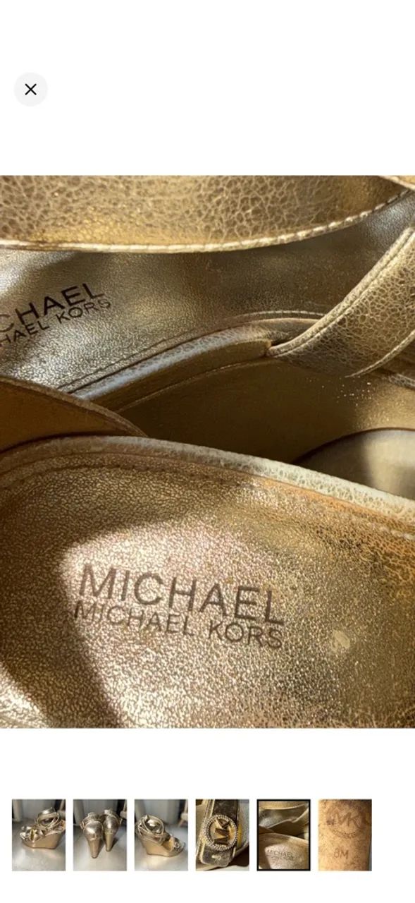 Michael Kors Sandalia anabela. - Foto 5