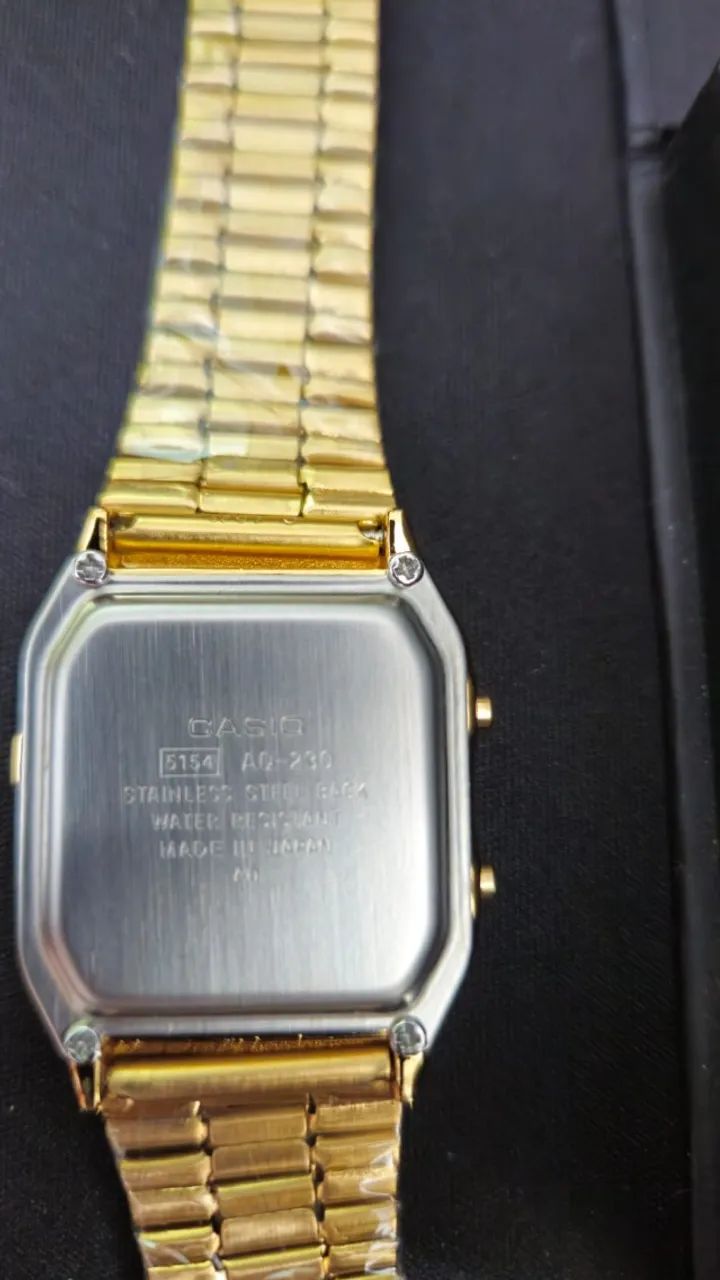 Relógio de pulso Casio AQ230 - Foto 3