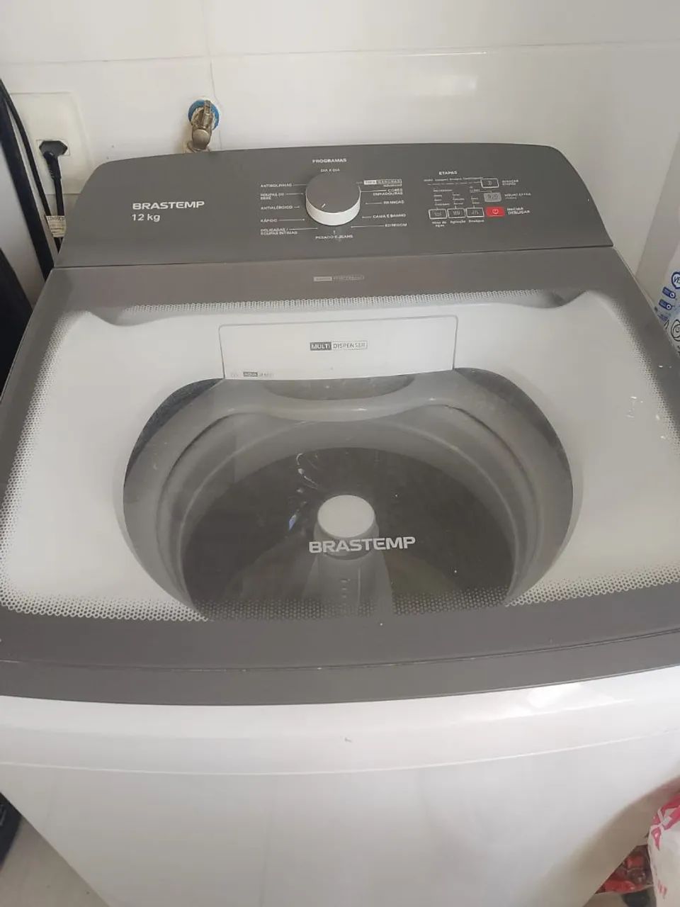 Máquina de Lavar 12kg Brastemp