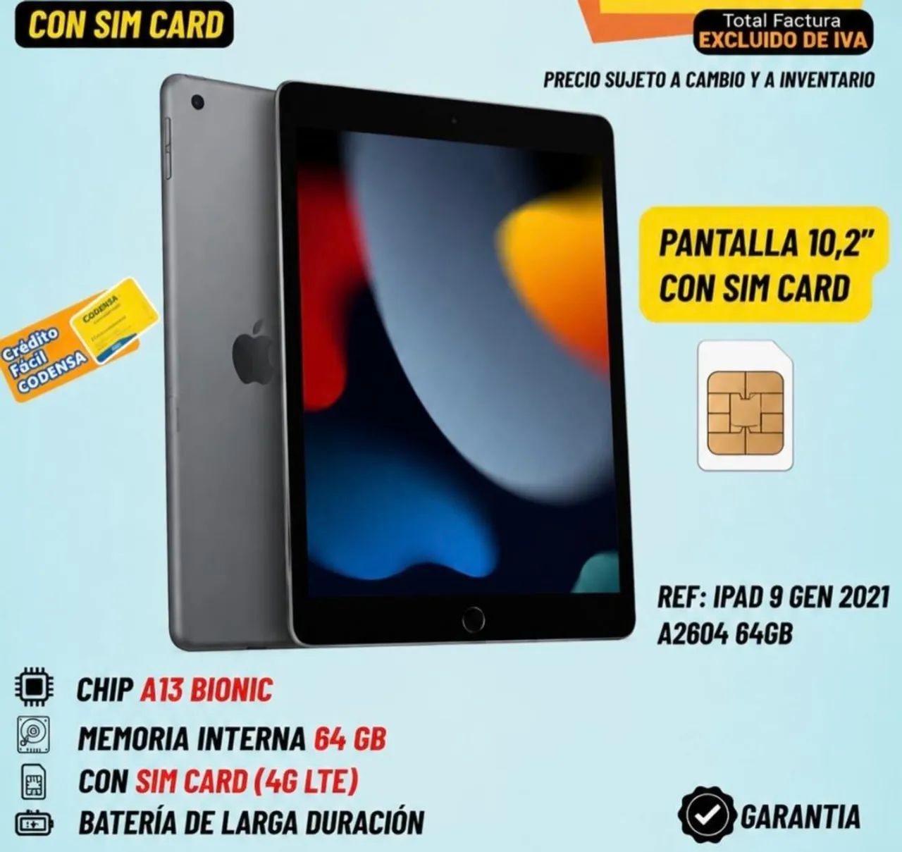 iPad 9 cinza