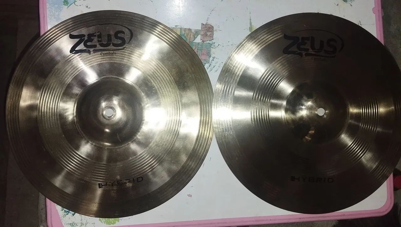 Hihat Zeus Hybrid 13 - Instrumentos musicais - Itaúna, São Gonçalo