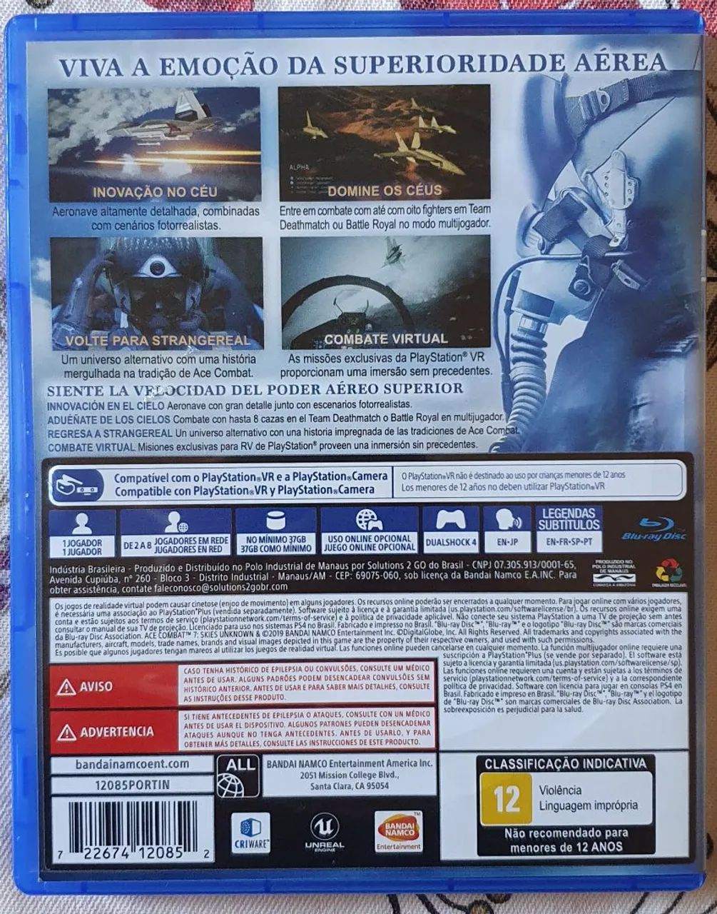 Ace Combat 7 (Usado) - PS4 - Foto 2