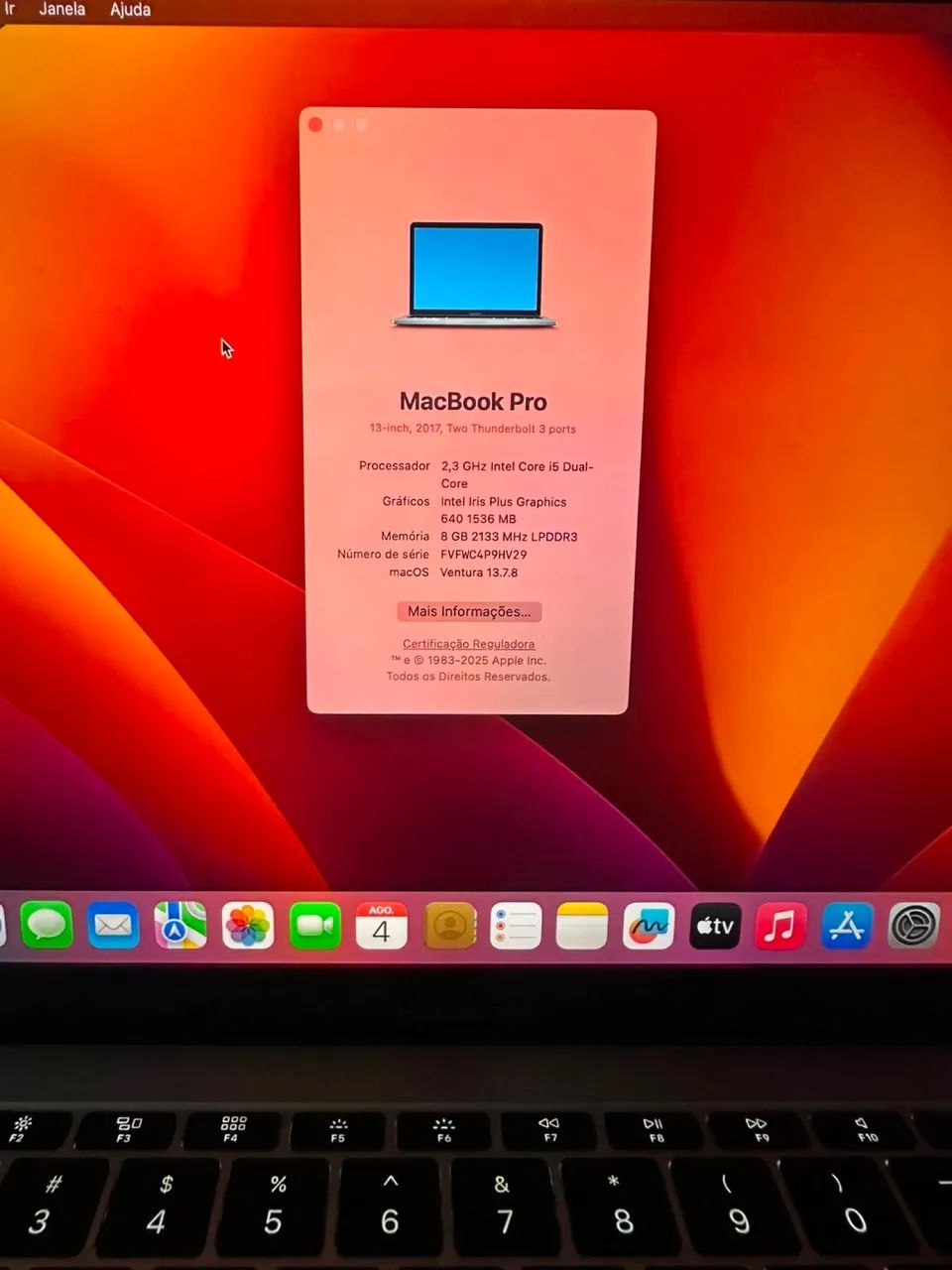 MacBook pro 2017 com ssd - Foto 5