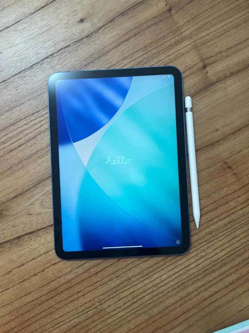 ipad 10 geracao com apple pencil e adaptadores