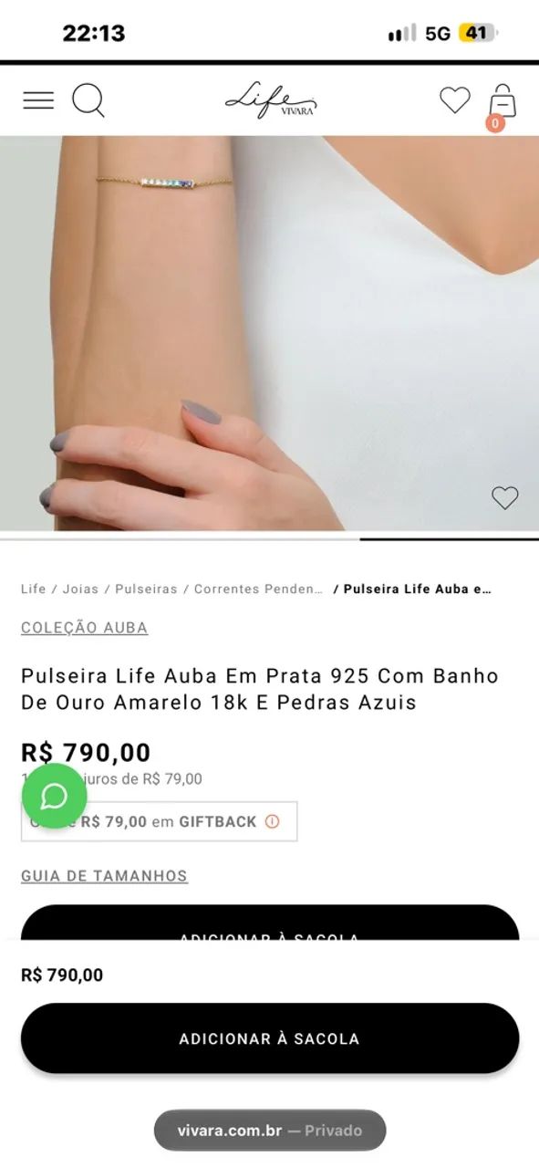 Pulseira vivara - Foto 5