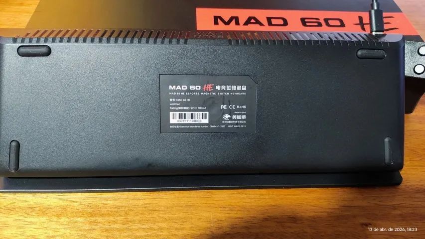TECLADO MAGNÉTICO MADLIONS MAD 60HE - Foto 4