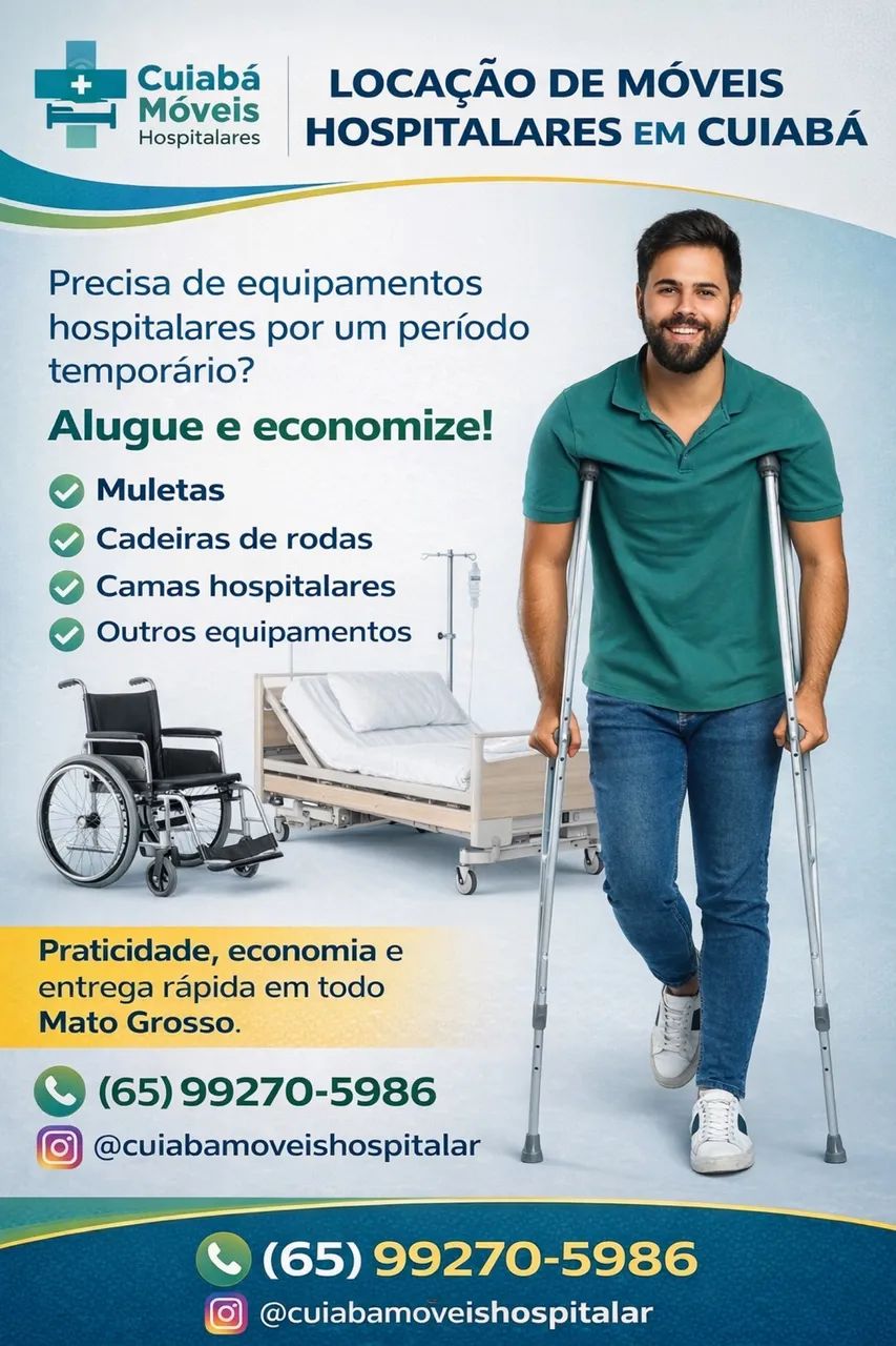 Alugamos muletas 