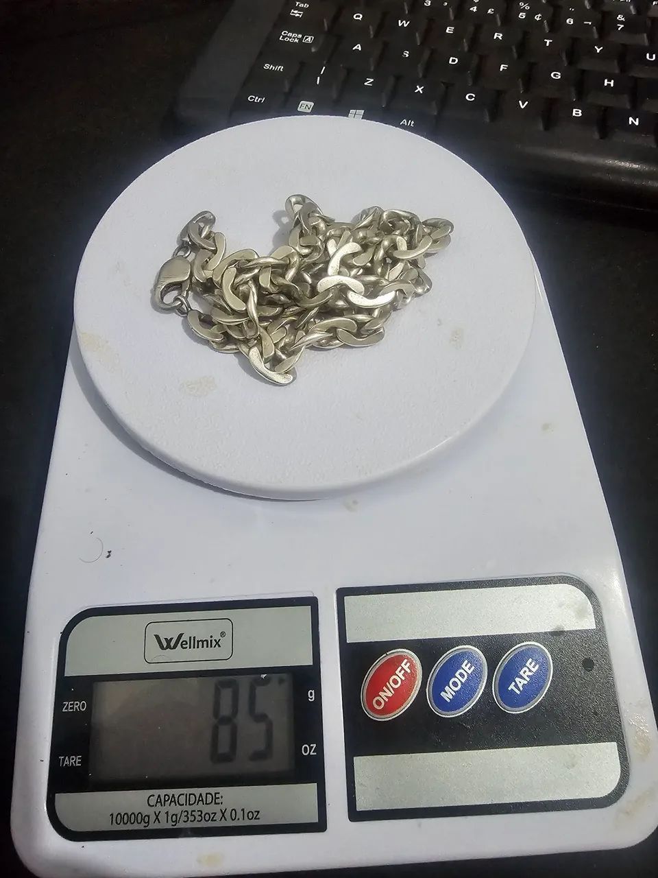 Cordao de prata 925 84g - Foto 3