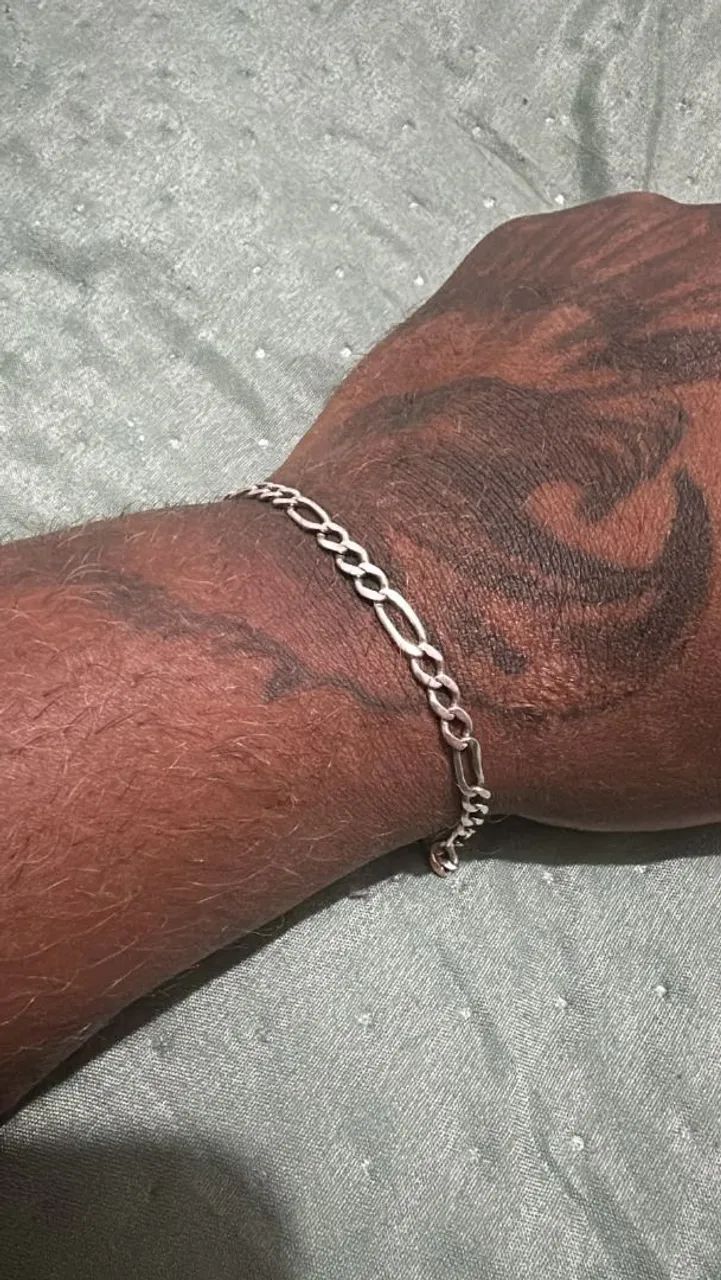 Pulseira de prata  - Foto 2