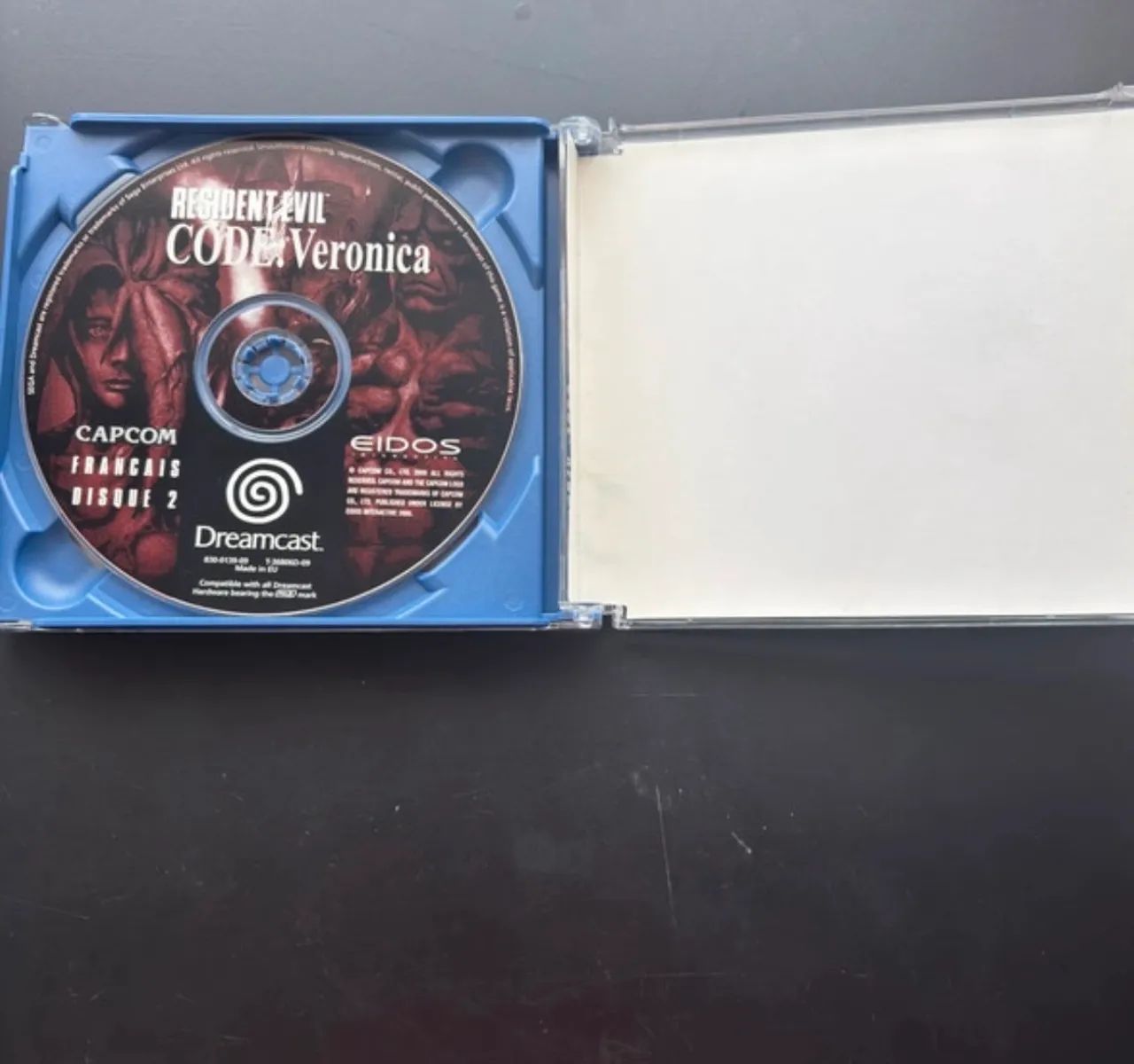 Resident Evil CODE: Veronica dreamcast original francês 