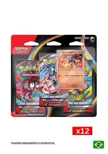 Case Blister Triplo  Caos Ascendente