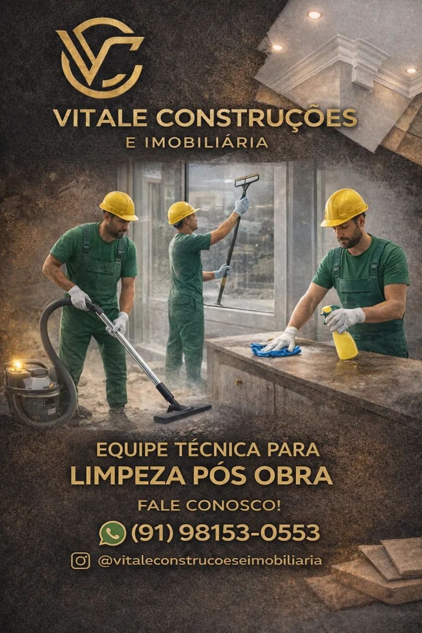 Limpeza Pós Obra 