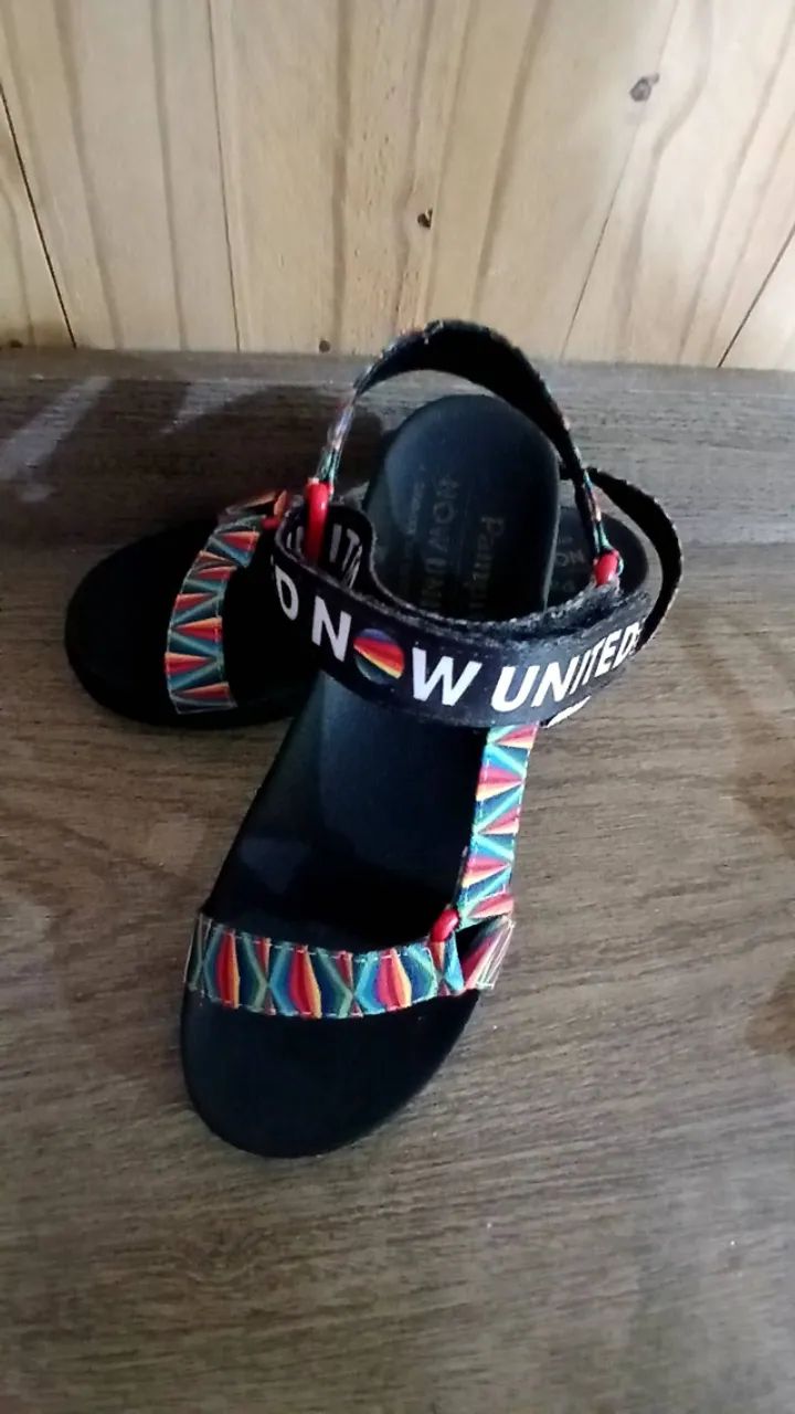 Sandália Now United Pampili  Tamanho 32 - Foto 2