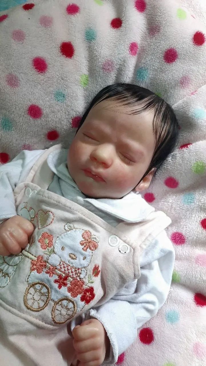 Bebê reborn kit Ashley Sleep  - Foto 3