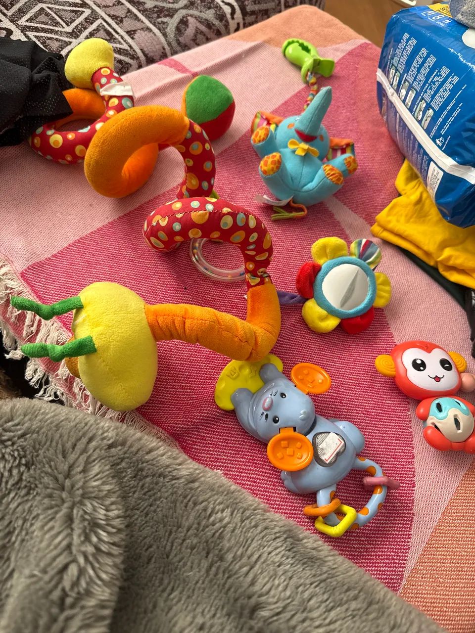Lote brinquedo para bebê 