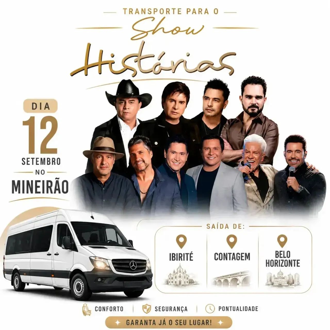 Show histórias no Mineirão