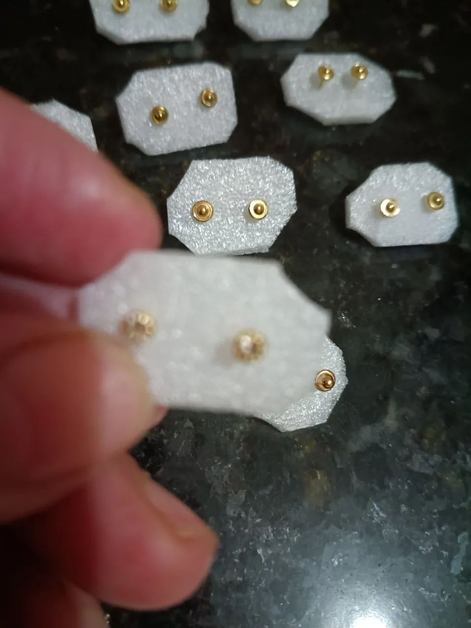 Brincos de Bebê Folheados 30,00 cada - Foto 5