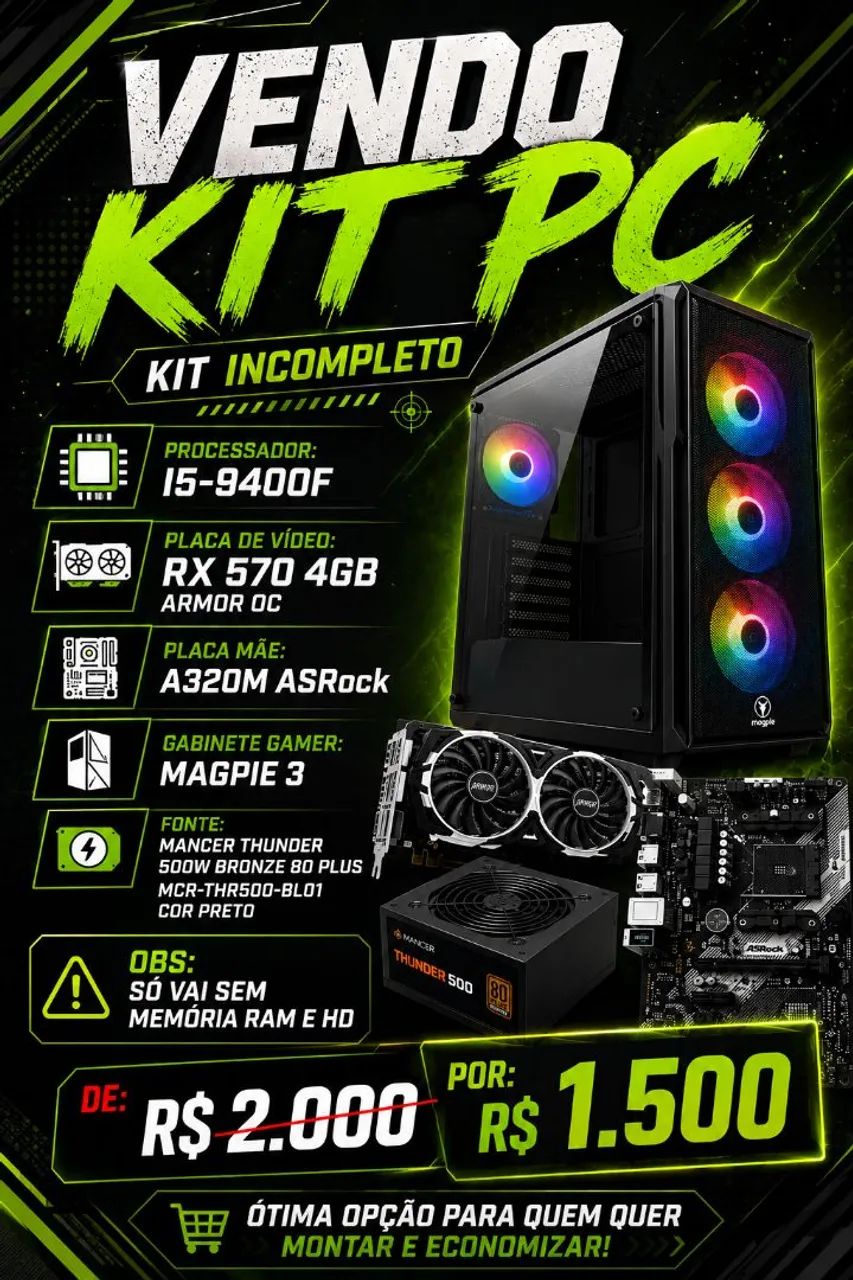 PC Gamer Incompleto  - Foto 4