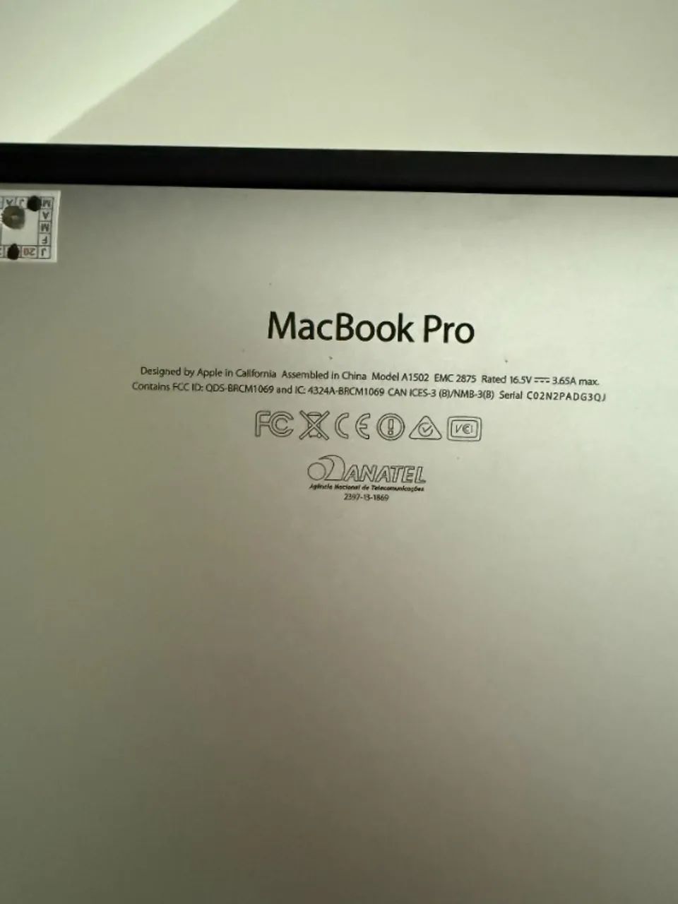 MacBook Pro (Retina, 13-inch, Mid 2014) 256 GB SSD - Notebooks