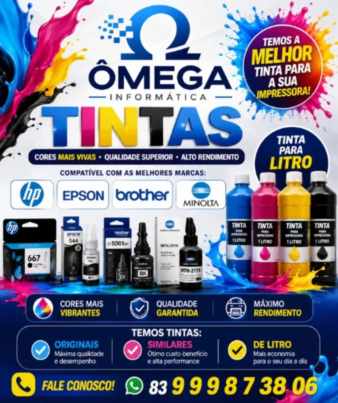 Tinta para impressoras 