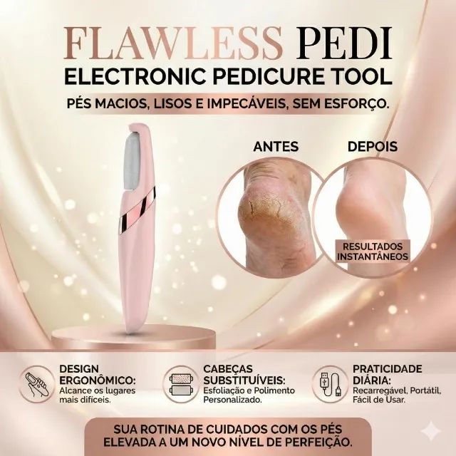 FLAWLESS PEDI ELETRONIC PEDICURE TOOL - Foto 2
