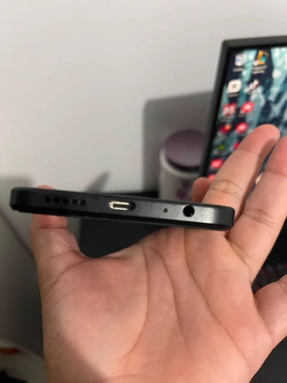 VENDO POCO C85 128GB PRETO - Foto 5