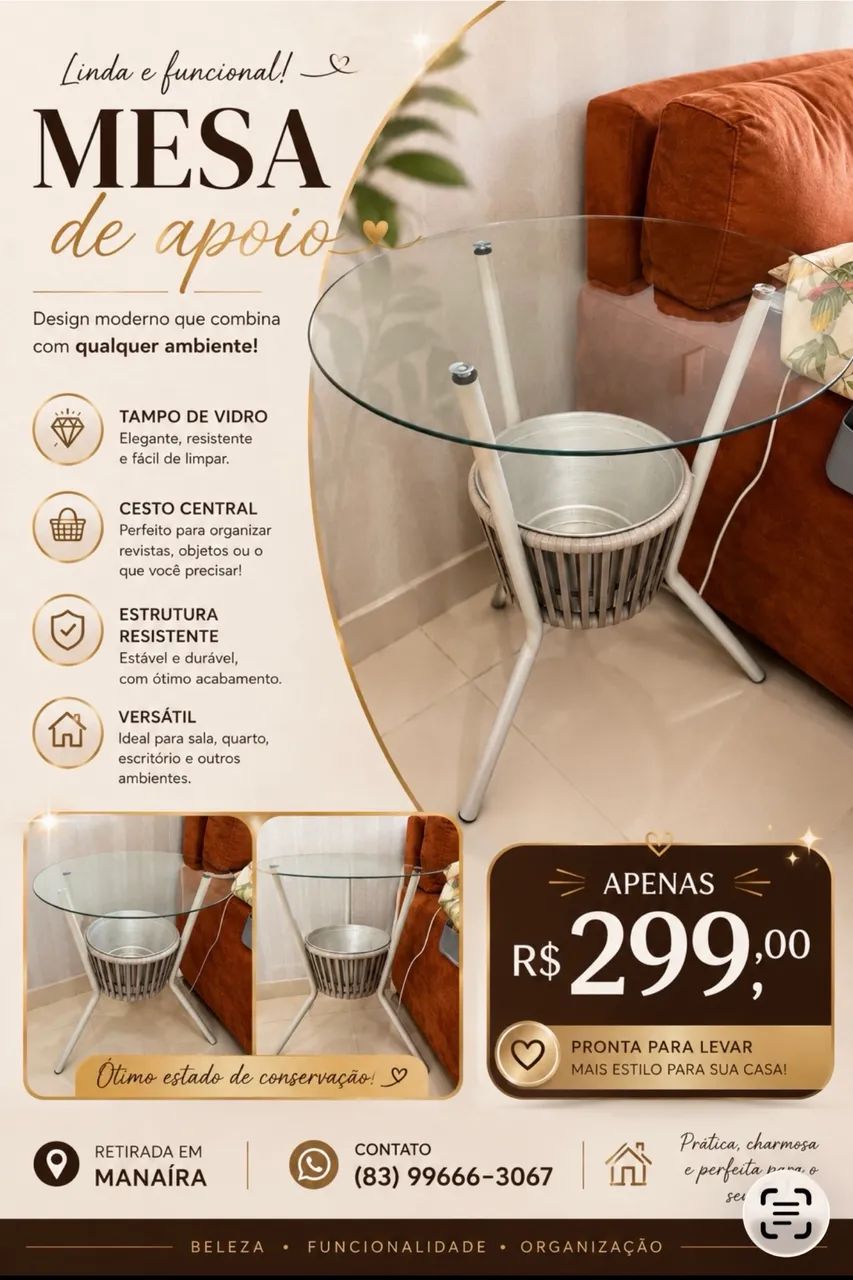 Belíssima mesa !