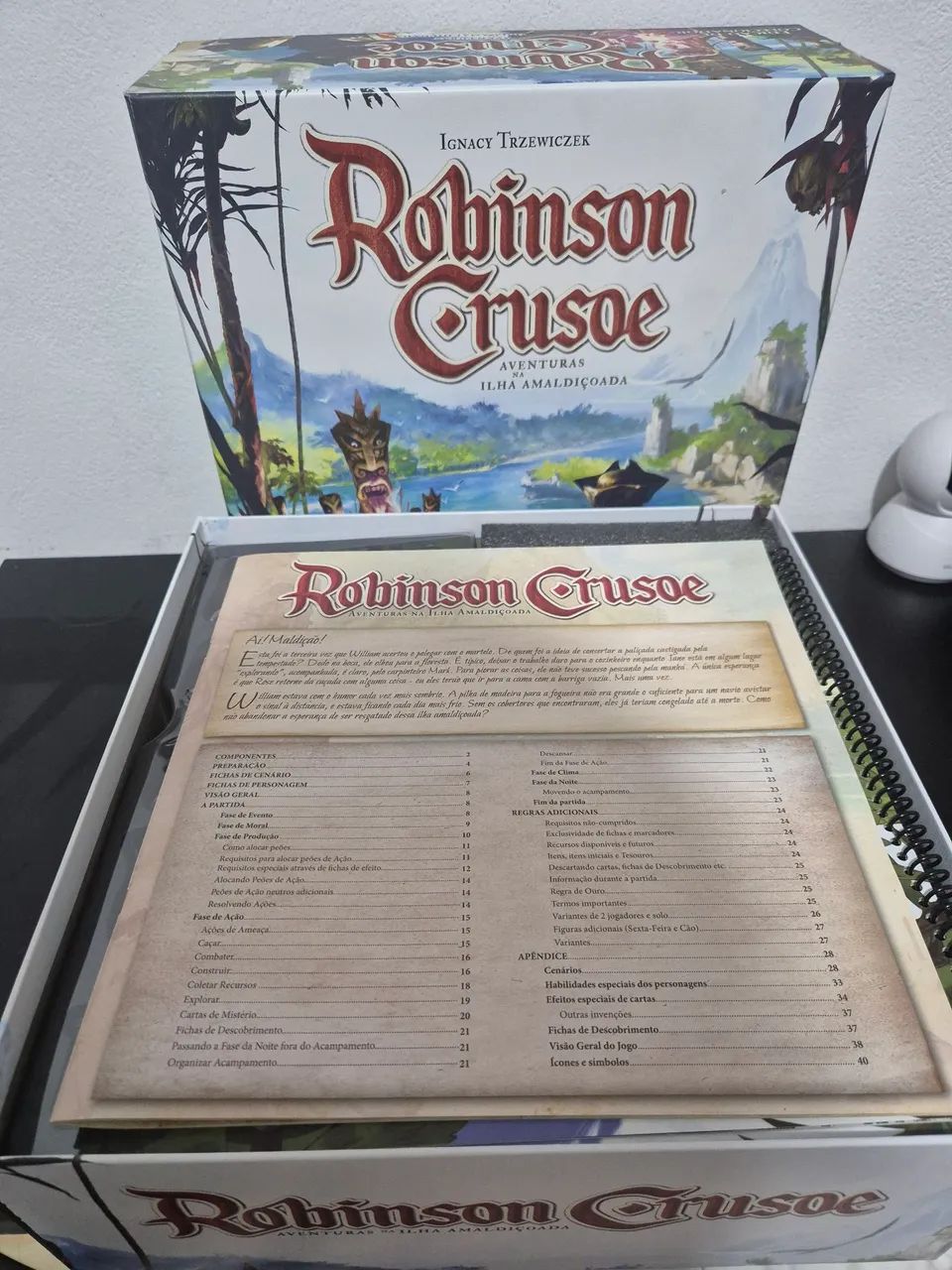 Robison Crusoe - Jogo de tabuleiro - Foto 2