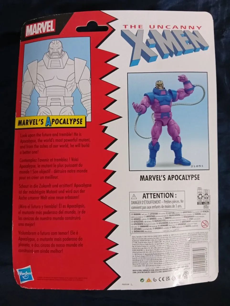 Marvel Legends Apocalipse Retro  - Foto 2